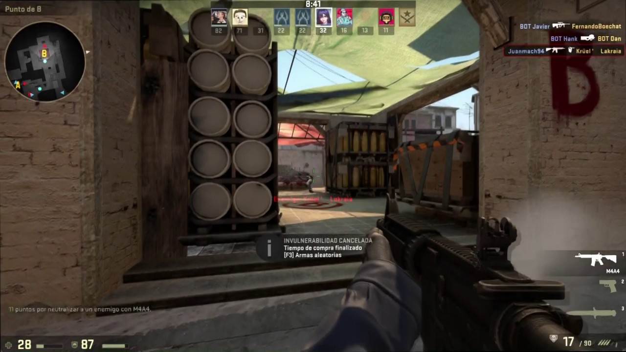 Counter Strike Global Offensive - Jugando con un nene especial