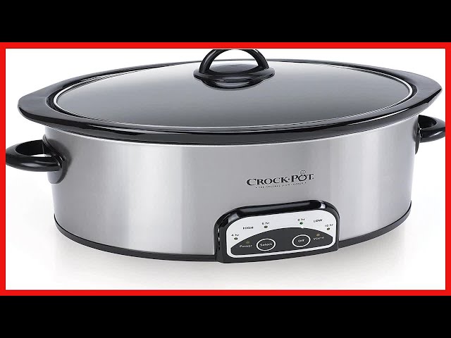 CROCK-POT SCVP600-SS Stainless Steel Smart-Pot Slow Cooker 