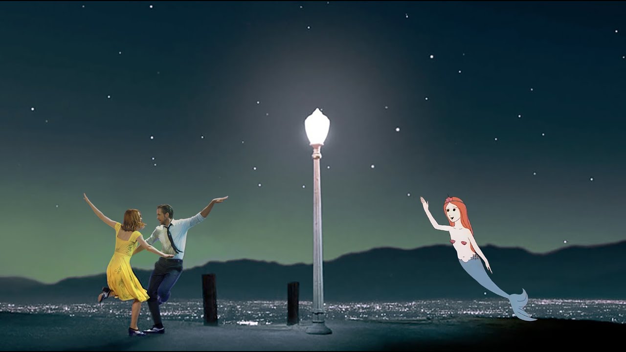 Digested Mermaid Сredits (Reader's Digest The Little Mermaid feat. La La Land) - YouTube