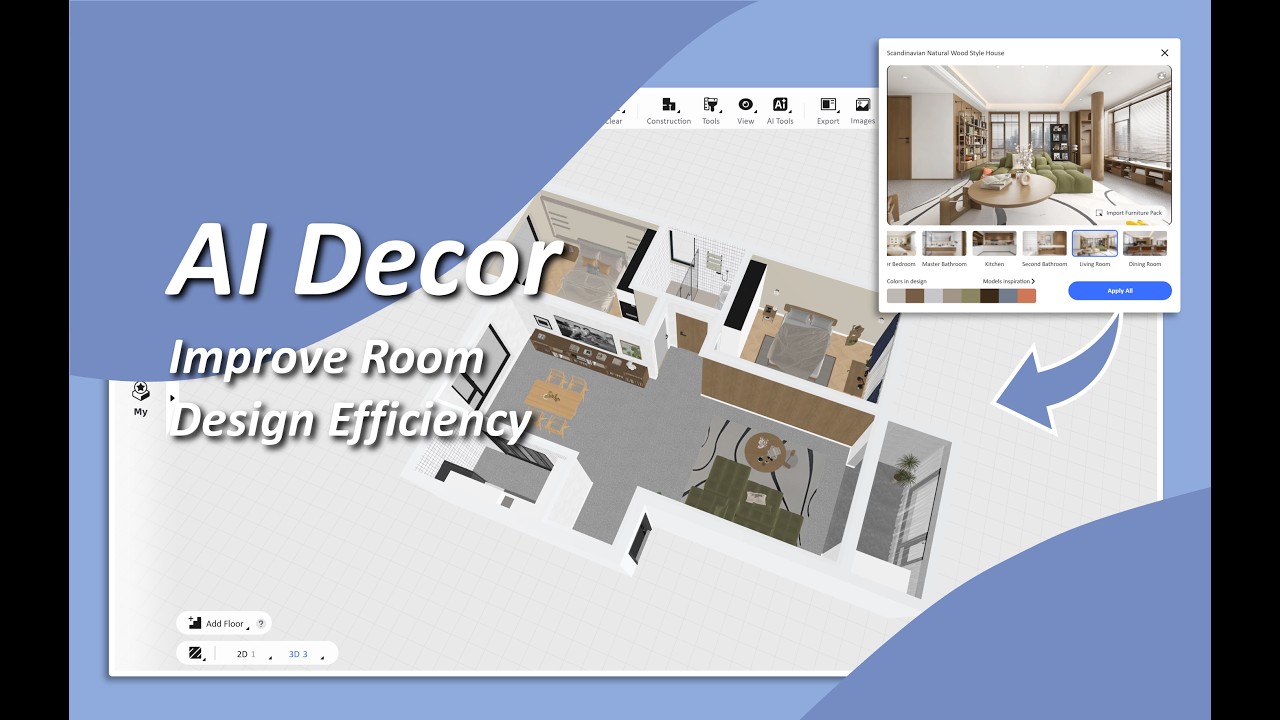 AI Decor: Improve Room Design Efficiency - YouTube