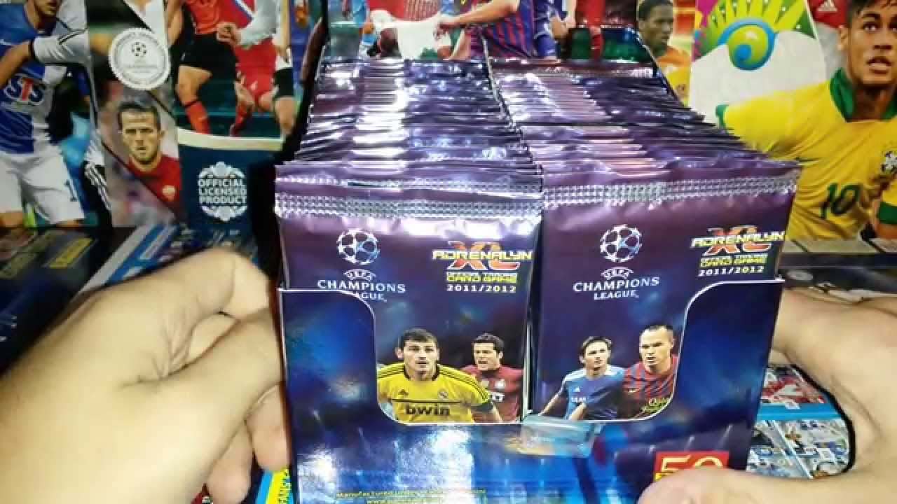 BOX PANINI CHAMPIONS LEAGUE 2011/2012 #1 - YouTube