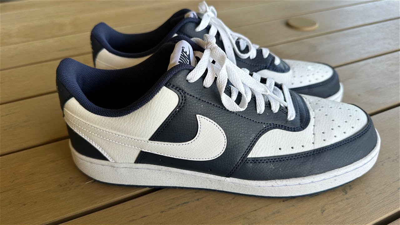 Nike Court Vision Low Navy Nikes Mens Nike Court Vision Lo 