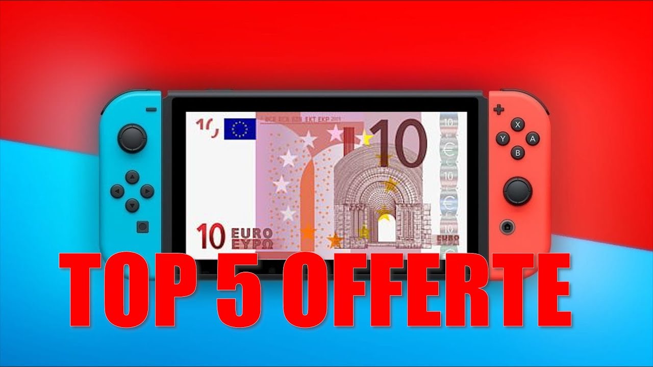 ToP 5 Giochi in Saldo su Switch a meno di 10 euro €€€