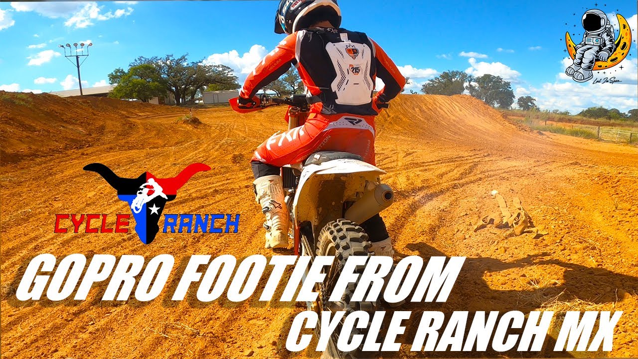 GOPRO FOOTIE FROM CYCLE RANCH NEW LAYOUT NIGHT TRACK - YouTube