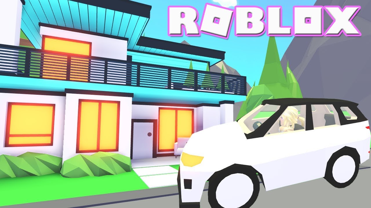 New Celebrity Mansion Roblox Celebrity Adopt Me Indoor Pool Suv Youtube