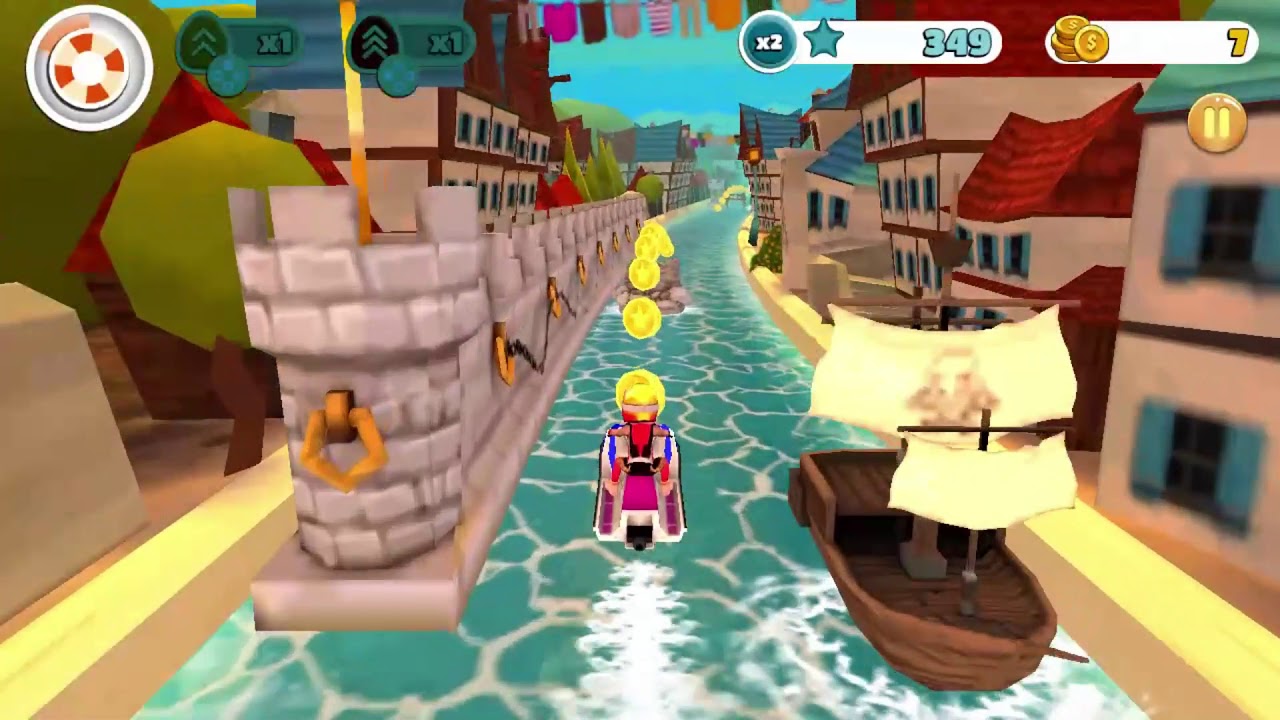 Jet Ski Rush Gameplay on Nintendo Switch [Portable Mode] - YouTube