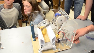 Slicing Machine 2 for ME 370 (Mechanical Design I) -- The Grainger College of Engineering, Illinois