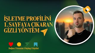 🧠 Google'da İşletmeni Üst Sıralara Çıkmanın Kolay Yolu! (Uyguladığım Strateji)