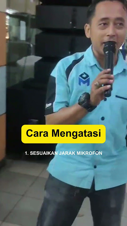 Tips Mengatasi Feedback Pada Microphone #digitalmusik #tipsandtricks #soundsystem #feedback #horeg