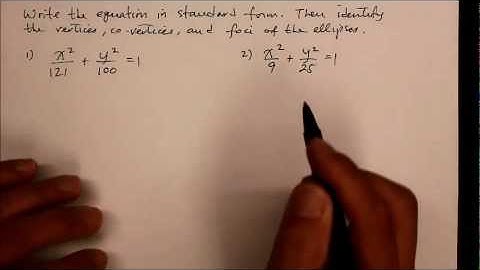 603A2  Ellipse:  Introduction