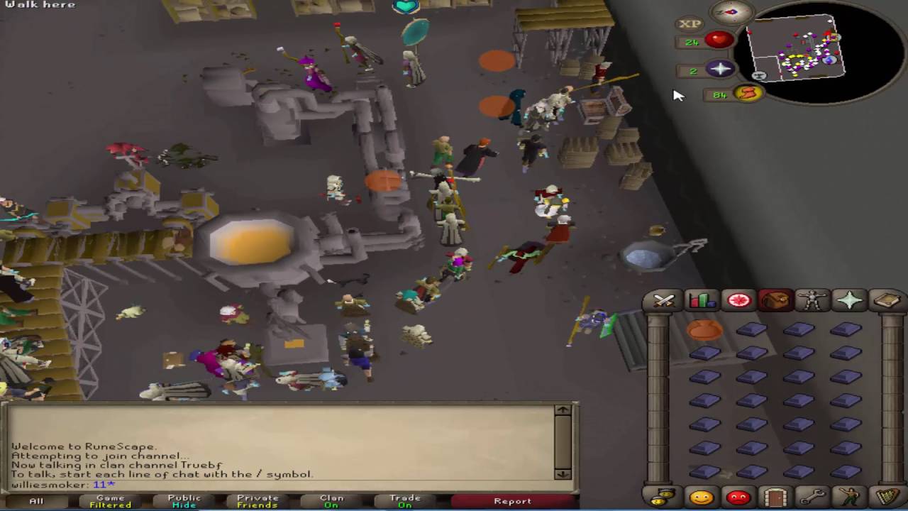 OSRS Blast Furnace Mithril bars YouTube