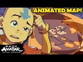 Mapping Out Team Avatar's Entire Book 1 Journey! | Animated Guide