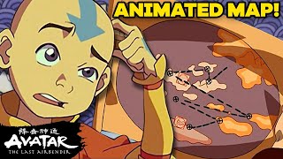 Animated Guide To Aang’s Journey In Book 1 ⬇️ | Avatar: The Last Airbender