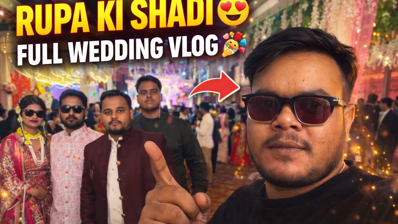 Finally Rupa Ki Shaadi ❤️ | Most Memorable Wedding Vlog #rawataman #vlog 