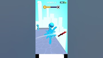 Sword Play! Ninja Slice Runner | Gameplay Walkthrough | Level 2 (Android, iOS)
