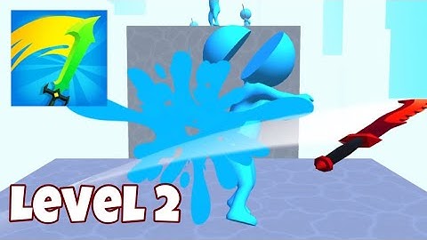 Sword Play! Ninja Slice Runner | Gameplay Walkthrough | Level 2 (Android, iOS)