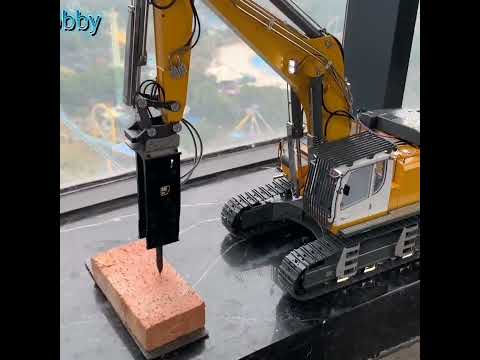 1/14 HUINA Hyraulic RC Excavator with Hammer.