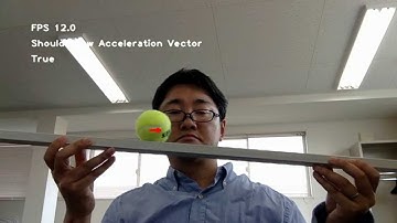 2015-04-08 画像処理（OpenCV）でテニスボールが斜面を転がり落ちるときの加速度ベクトルを描く