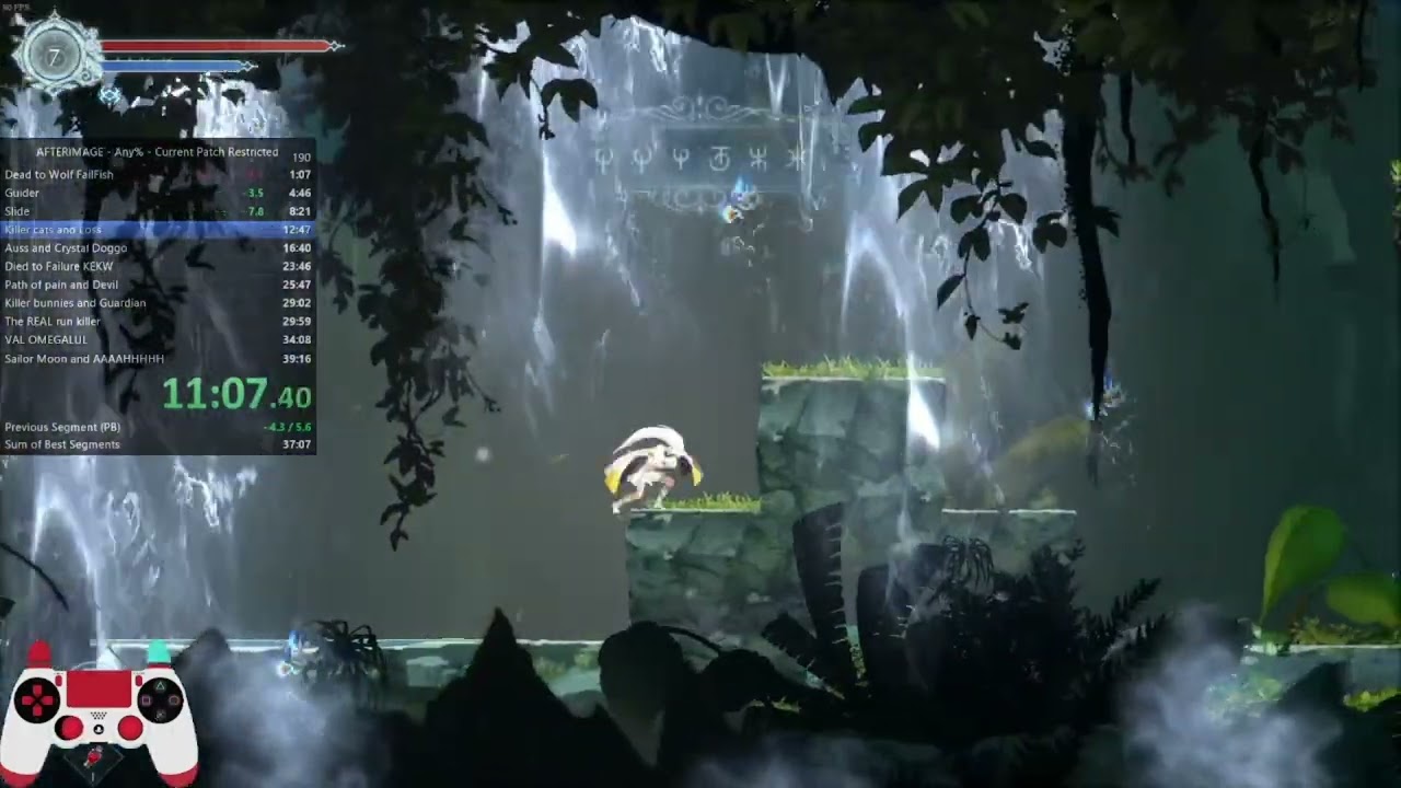 Afterimage Speedrun Any% Current Patch 