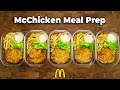 Mcchicken meal prep for weight loss