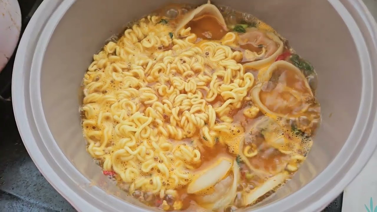 26년2월21일 촬영. 원본. 떡만두 라면