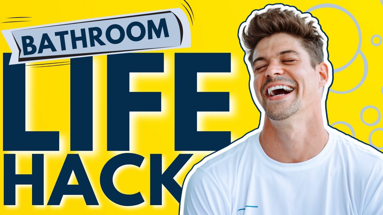 LIFE HACK: How to keep your bathroom clean