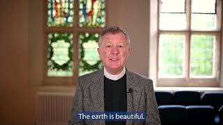 Dean Simon Welcomes the Gaia Artwork to Truro Cathedral