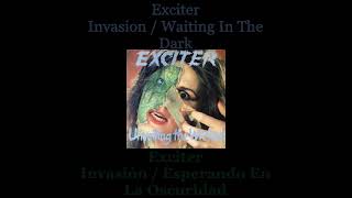 Exciter - Invasion / Waiting In The Dark - Lyrics / Subtitulos en español (Nwobhm) Traducida