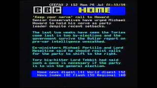 [720p/50p] Pages From Ceefax | 25th July 2004 (early hours of 26th)