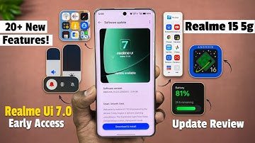 Realme 15 5g Realme Ui 7.0 Early Access Update Review 🔥 20+ New Features, Major Issues Found! 