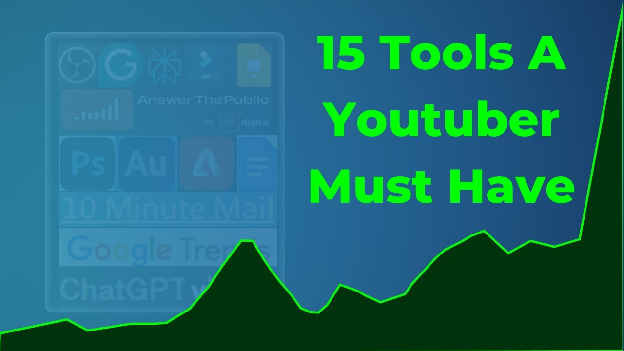 15 Essential Tools Every YouTuber Must Have - YouTube