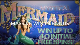 Mystical MERMAID slot | Massive Win in Bonus. screenshot 5