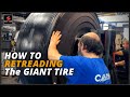 How to Retreading an Old Big Tire? Watch Now the Latest Technology