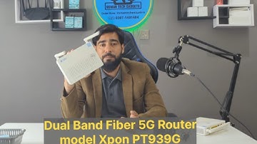 Dual Band Fiber XPON 5G Router Model PT939G Reviews || Working on EPON, GPON or XPON