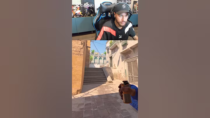 "NEYMAR TEACHES THE PERFECT SHORT SMOKES ON DUST2! 🔥🎯" #counterstrike #cs2 #csgo #gaming #neymar