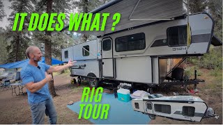 What in the ORIGAMI ! A full size Travel Trailer FITS IN YOUR GARAGE