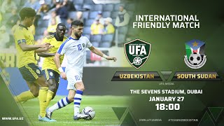 Uzbekistan vs South Sudan | International friendly match | LIVESTREAM