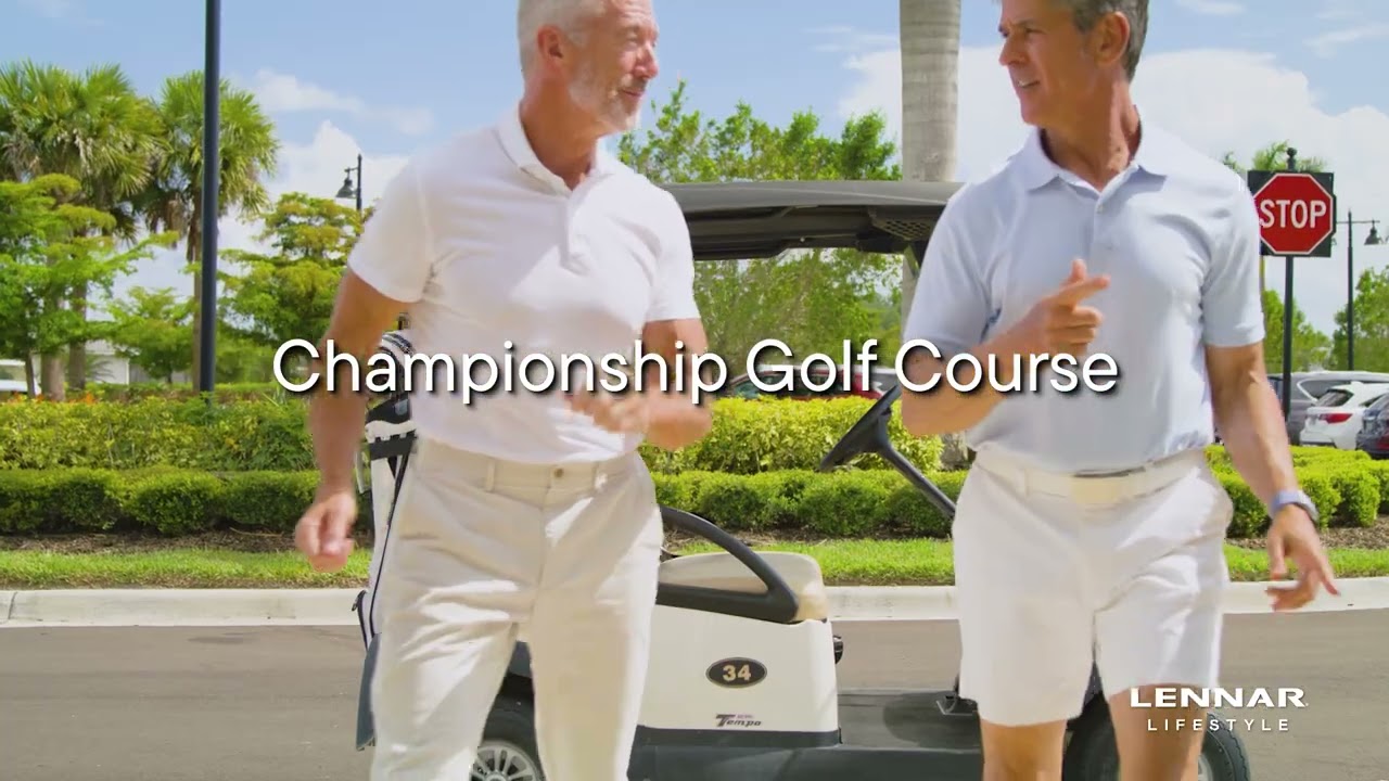 Live the Golf Resort Life at Webbs Reserve, Babcock Ranch | New Homes from the $200s - $900s