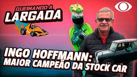 Queimando a Largada: Estagiário da F1 recebe lenda do automobilismo brasileiro Ingo Hoffmann