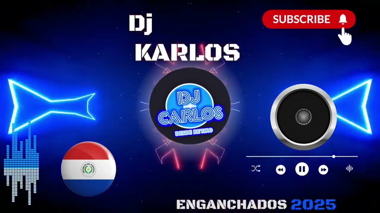 NACIONALES ENGANCHADOS 2025 DJ KARLOS DESDE RETIRO 😎🎶🔊💯🔥🇵🇾