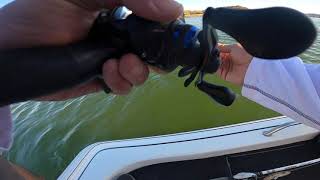 Lake Pleasant  bass fishing mega bass dark sleeper.   I don't own the tights to this music.