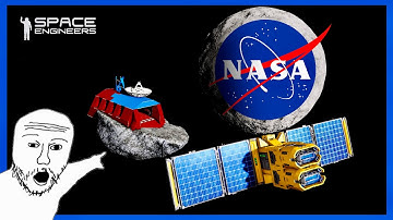 NASA Crashes Into My Asteroid Base  |  Space Engineers