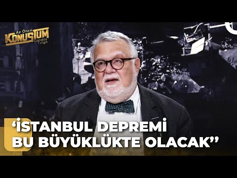 Celal Şengör Canlı Yayında Anlattı! İstanbul'da Deprem Olur Mu?  | Az Önce Konuştum Deprem Özel