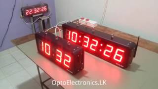 PRECISION DIGITAL CLOCKS   SYNCHRONIZED