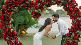 The Perfect Red Rose Heart Proposal in San Diego 🌹💍