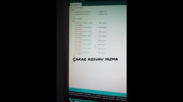 Arduino ile çakar devresi yapımı 😂 Abone olmayı unutmayın