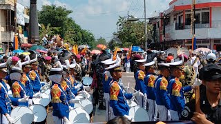 MILITARY DRUMBAND  SMAN TARUNA MADANI JAWA TIMUR HARI JADI KOTA MADIUN