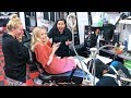 Corinna Kopf Gets A KKandbabyJ Tattoo!!!