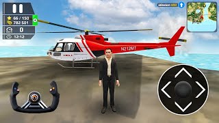 Car Driver and Plane Pilot Simulator - Eurocopter AS355 Helicopter Game #3 - Android Gameplay screenshot 5