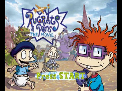 PS1 Walkthrough - Rugrats in Paris: The Movie | All Gold Tickets - Very Hard Difficulty